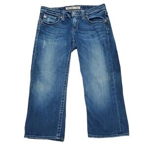 Buckle Big Star Casey Low Rise Womens y2k 2000 straight leg Cropped denim jeans